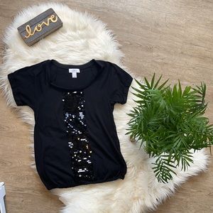 Loft Shortsleeved Top Sparkling